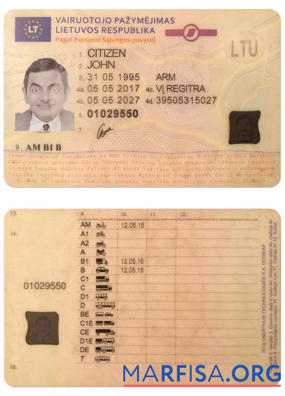 Realistic Lithuania dl example